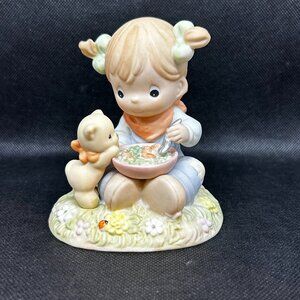 Precious Moments "Peas Pass The Carrots" figurine